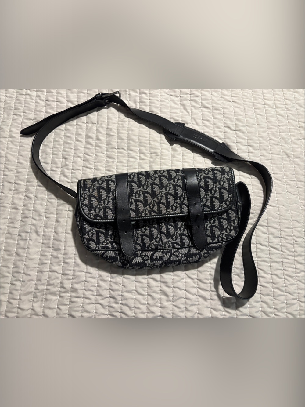 Christian DIOR Vintage Trotter Shoulder Bag